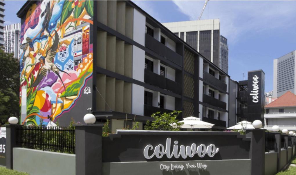 Coliwoo Keppel - Coliving Hotell Singapore Exteriör bild